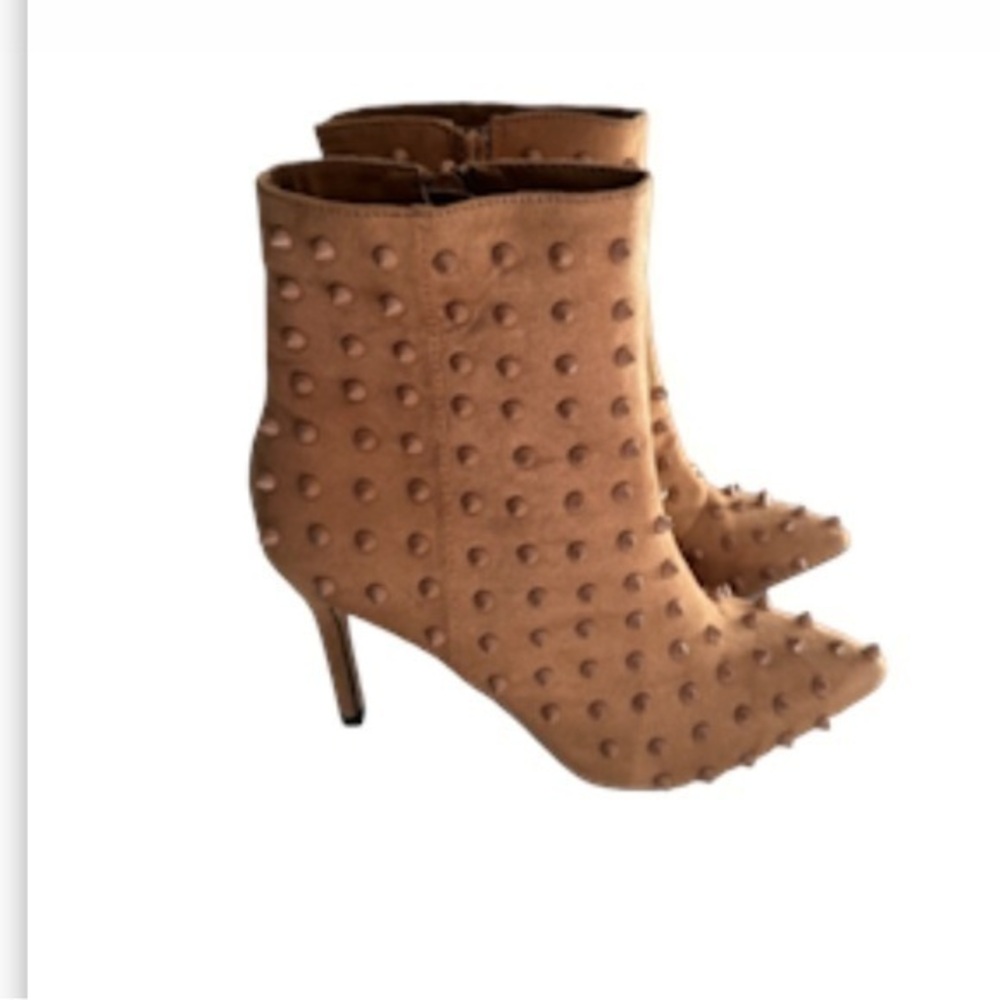 CATHERINE MALANDRINO Pointed Toe Spike Heeled Booties size 7